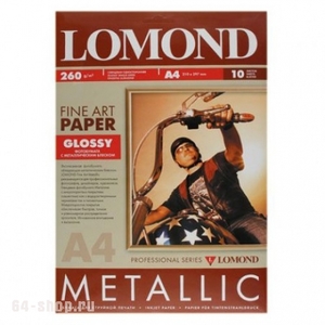 Metallic A4, Semi Glossy – фотобумага с микропористым покрытием Металлик, полуглянец, A4, 10 листов,